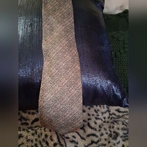 Brown Patterned Tie